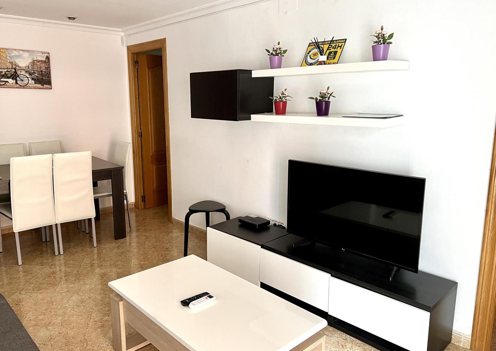 Moderno Y Acogedor Apartamento Para 6 Personas Valencia Eksteriør bilde